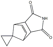 spiro[4-azatricyclo[5.2.1.0~2,6~]dec[8]ene-10,1'-cyclopropane]-3,5-dione 구조식 이미지