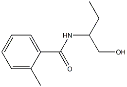 N-[1-(hydroxymethyl)propyl]-2-methylbenzamide Structure
