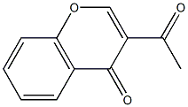 3-acetyl-4H-chromen-4-one Structure