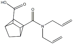 3-[(diallylamino)carbonyl]bicyclo[2.2.1]heptane-2-carboxylic acid 구조식 이미지