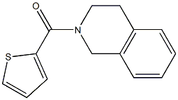 2-(2-thienylcarbonyl)-1,2,3,4-tetrahydroisoquinoline Structure