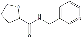 N-(3-pyridinylmethyl)tetrahydro-2-furancarboxamide 구조식 이미지