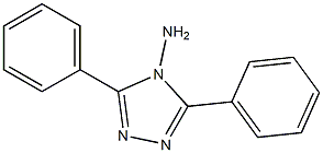 3,5-diphenyl-4H-1,2,4-triazol-4-ylamine Structure