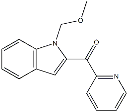 [1-(methoxymethyl)-1H-indol-2-yl](2-pyridinyl)methanone 구조식 이미지