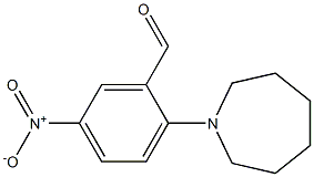 2-(1-azepanyl)-5-nitrobenzaldehyde Structure