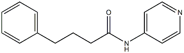 4-phenyl-N-(4-pyridinyl)butanamide 구조식 이미지