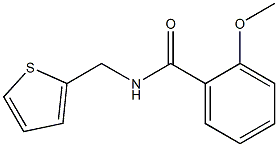 2-methoxy-N-(2-thienylmethyl)benzamide 구조식 이미지