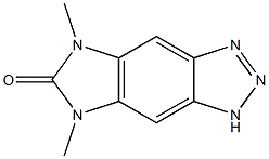 5,7-dimethyl-5,7-dihydroimidazo[4,5-f][1,2,3]benzotriazol-6(3H)-one 구조식 이미지