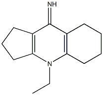 4-ethyl-1,2,3,4,5,6,7,8-octahydro-9H-cyclopenta[b]quinolin-9-imine Structure