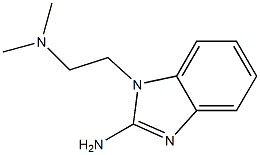 1-[2-(dimethylamino)ethyl]-1H-benzimidazol-2-amine 구조식 이미지