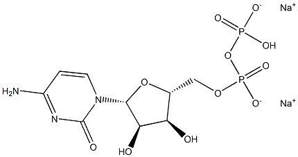 Cytidine-5'-diphosphate disodium salt 구조식 이미지
