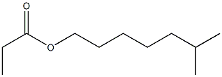 Isooctyl propionate 구조식 이미지