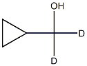 Cyclopropylmethan-d2-ol 구조식 이미지