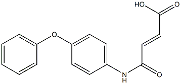 (E)-4-oxo-4-(4-phenoxyanilino)-2-butenoic acid 구조식 이미지