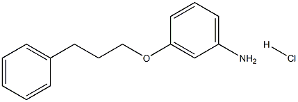 3-(3-phenylpropoxy)aniline hydrochloride Structure
