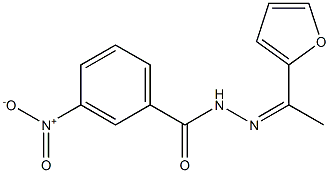 N'-[(Z)-1-(2-furyl)ethylidene]-3-nitrobenzohydrazide Structure