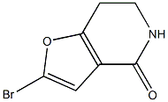 2-bromo-6,7-dihydrofuro[3,2-c]pyridin-4(5H)-one Structure