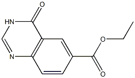 ethyl 4-oxo-3,4-dihydroquinazoline-6-carboxylate 구조식 이미지