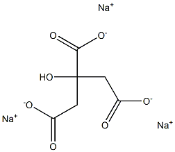Citrate Sodium 구조식 이미지