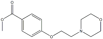 Methyl 4-(2-morpholin-4-yl-ethoxy)benzoate ,97% Structure