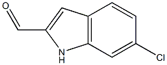 6-Chloro-1H-indole-2-carbaldehyde ,98% Structure