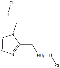 [(1-methyl-1H-imidazol-2-yl)methyl]amine dihydrochloride Structure