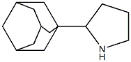 2-(1-adamantyl)pyrrolidine Structure