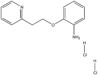 2-(2-pyridin-2-ylethoxy)aniline dihydrochloride Structure