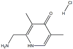 2-(aminomethyl)-3,5-dimethylpyridin-4(1H)-one hydrochloride 구조식 이미지