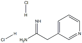 2-pyridin-3-ylethanimidamide dihydrochloride Structure