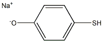 Sodium p-mercaptophenolate Structure