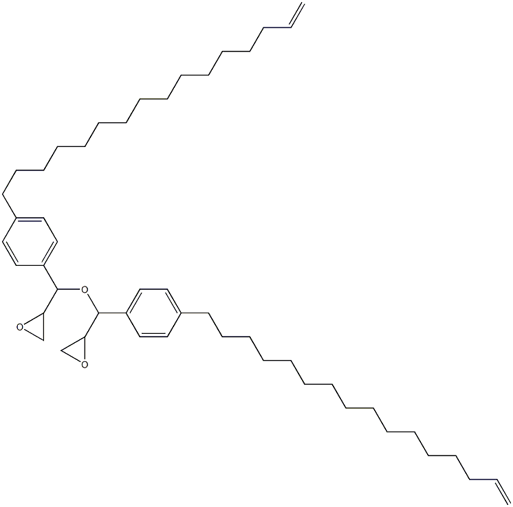 4-(15-Hexadecenyl)phenylglycidyl ether Structure