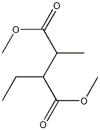 Pentane-2,3-dicarboxylic acid dimethyl ester 구조식 이미지