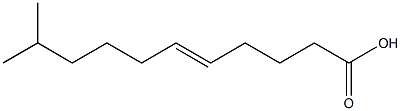 10-Methyl-5-undecenoic acid Structure