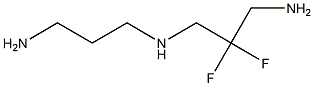 N-(3-Aminopropyl)-2,2-difluoropropane-1,3-diamine 구조식 이미지