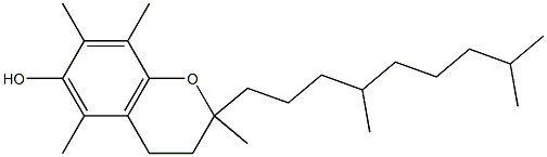 2,5,7,8-Tetramethyl-2-(4,8-dimethylnonyl)chroman-6-ol Structure