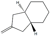trans-Hexahydro-2-methyleneindane Structure