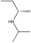 [S,(+)]-N-(1-Methylethyl)-1-methyl-1-propanamine Structure