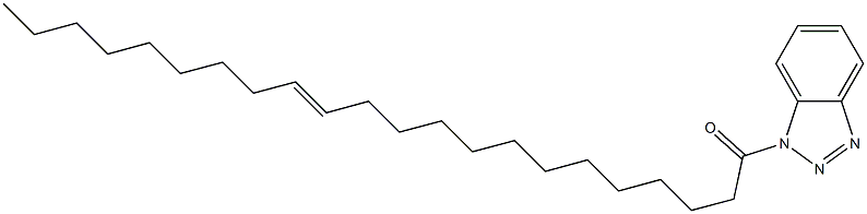 1-(1-Oxo-13-docosenyl)-1H-benzotriazole 구조식 이미지