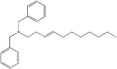 (3-Undecenyl)dibenzylamine 구조식 이미지
