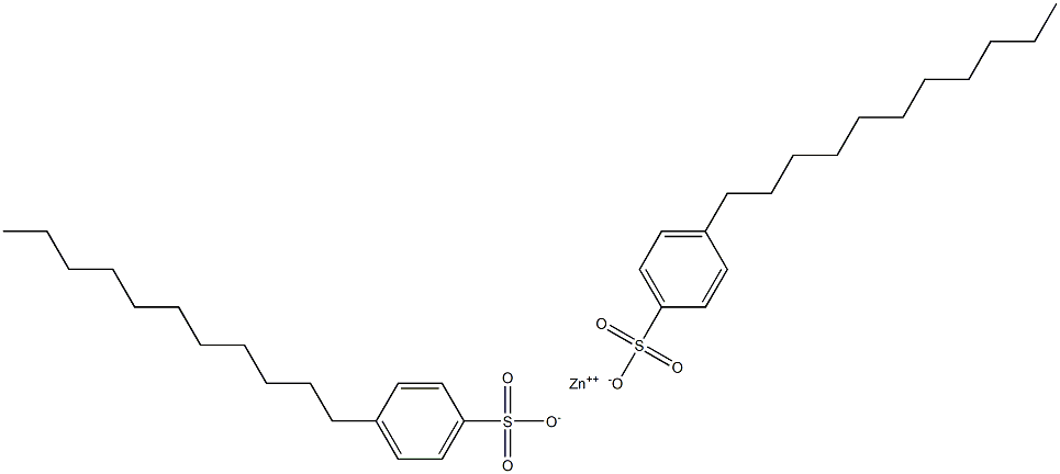 Bis(4-undecylbenzenesulfonic acid)zinc salt 구조식 이미지