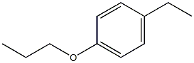 1-Propoxy-4-ethylbenzene Structure