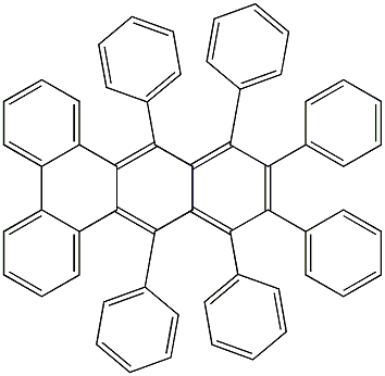 9,10,11,12,13,14-Hexaphenylbenzo[b]triphenylene Structure