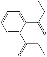 1,2-Dipropionylbenzene Structure