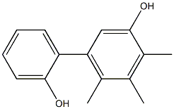 4,5,6-Trimethyl-1,1'-biphenyl-2',3-diol Structure