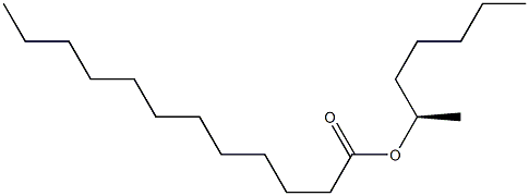 (-)-Lauric acid (R)-1-methylhexyl ester Structure