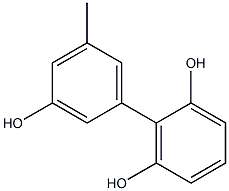 5'-Methyl-1,1'-biphenyl-2,3',6-triol Structure