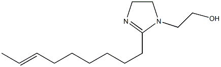 2-(7-Nonenyl)-2-imidazoline-1-ethanol 구조식 이미지