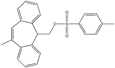 10-Methyl-5-[(p-toluenesulfonyloxy)methyl]-5H-dibenzo[a,d]cycloheptene Structure