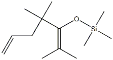 2,4,4-Trimethyl-3-(trimethylsilyloxy)-2,6-heptadiene Structure